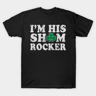 I'm His Shamrocker Couples Irish St Patrick's Day T-Shirt